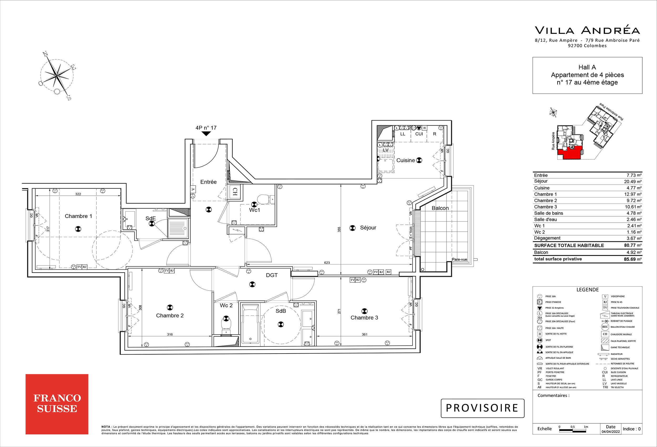 Colombes - Villa Andréa - Lot 17