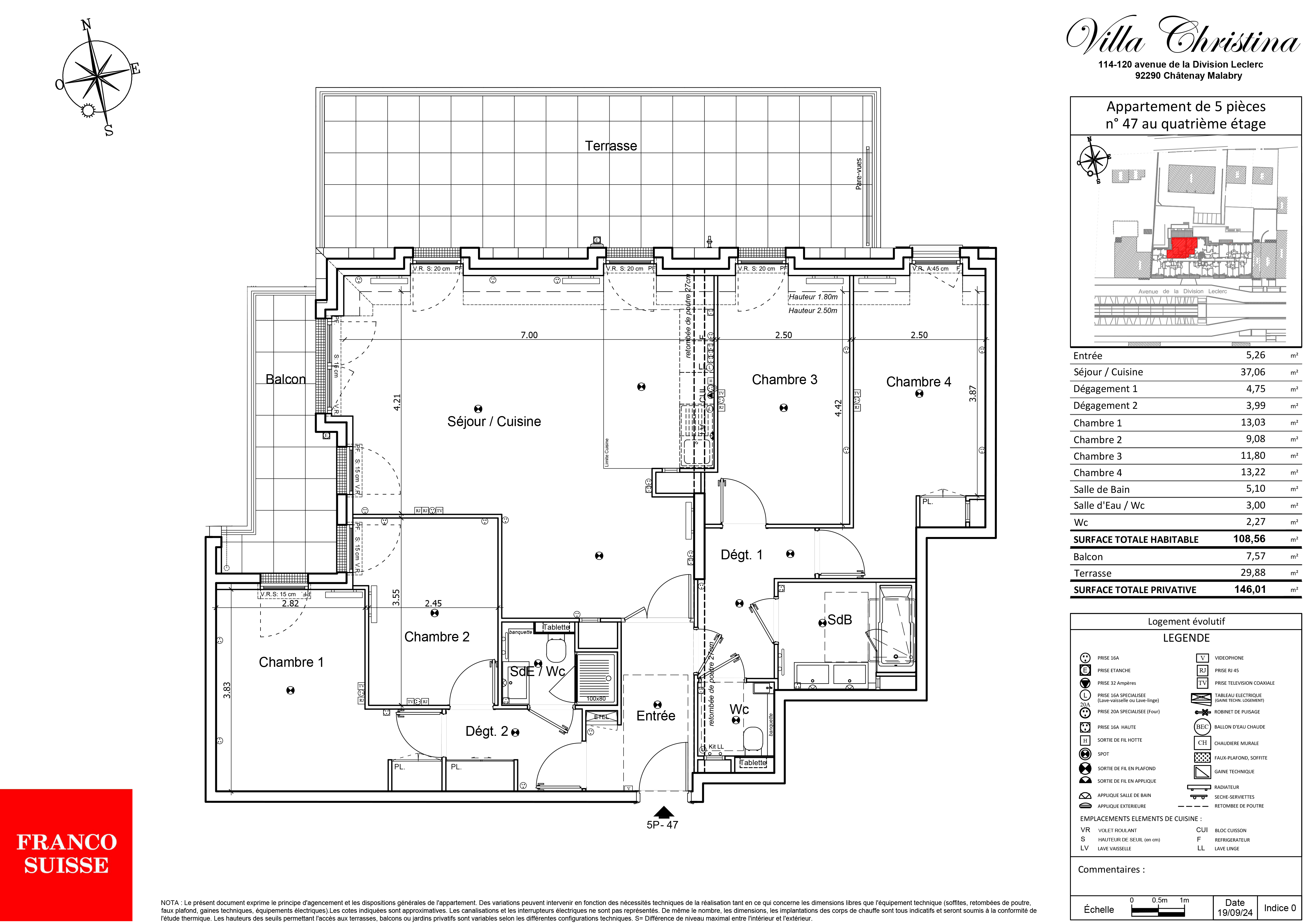 Châtenay-Malabry - Villa Christina - Lot 47