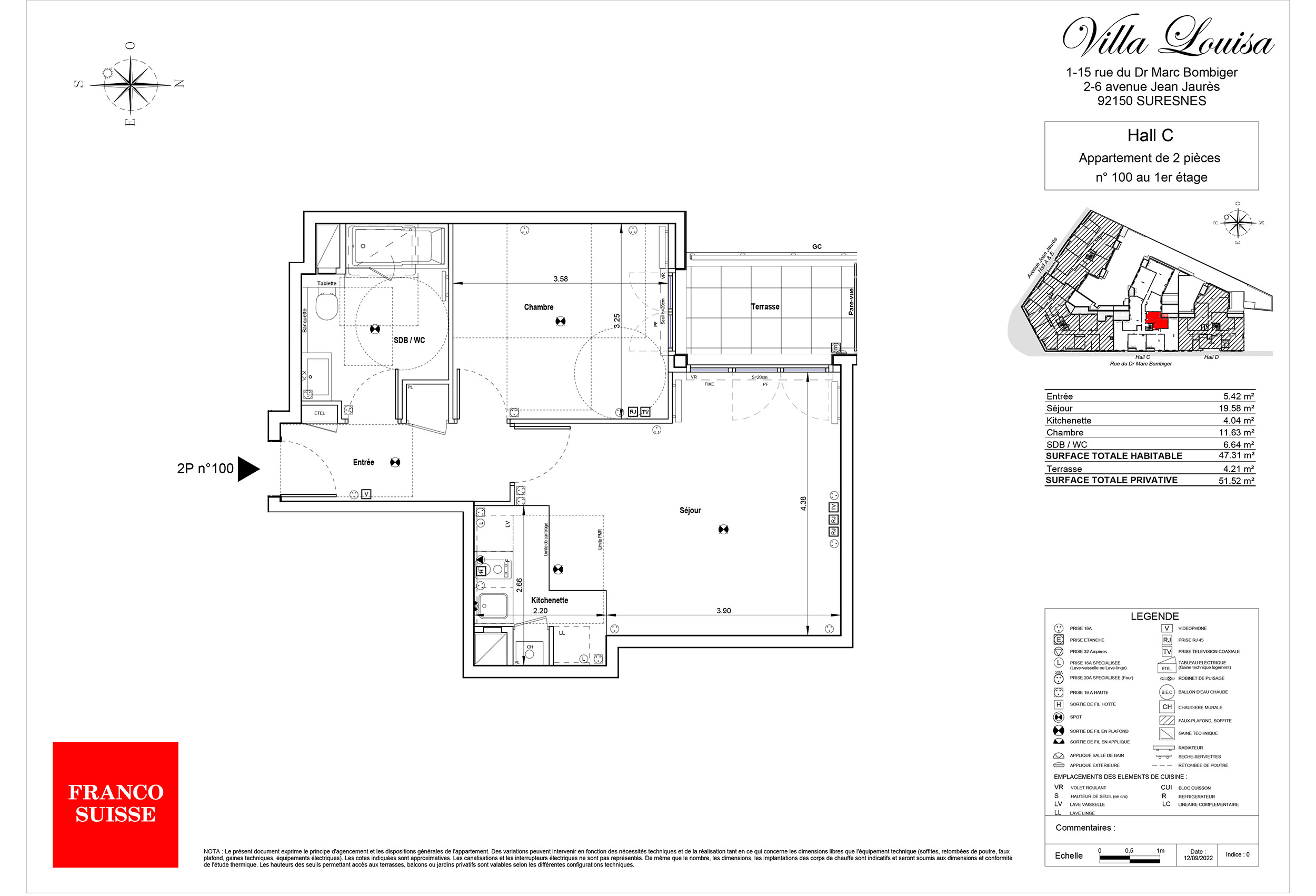 Suresnes - Villa Louisa - Lot c100