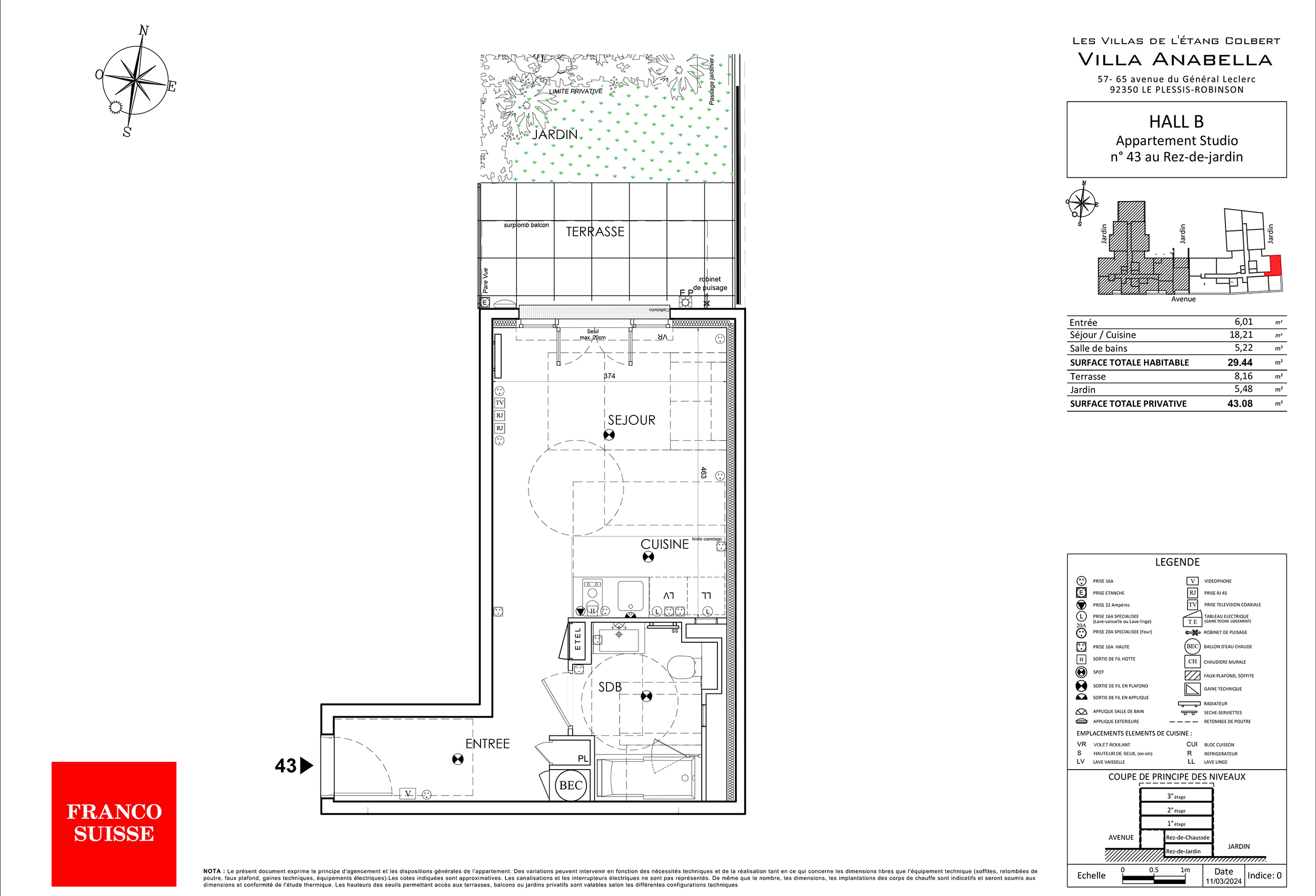 Le Plessis Robinson - Villa Anabella  - Lot b43