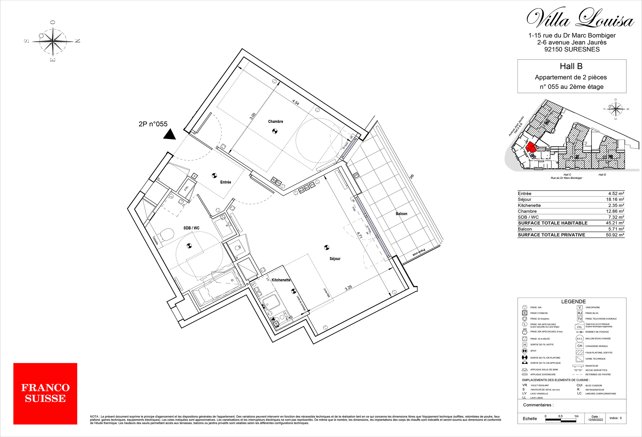 Suresnes - Villa Louisa - Lot b055