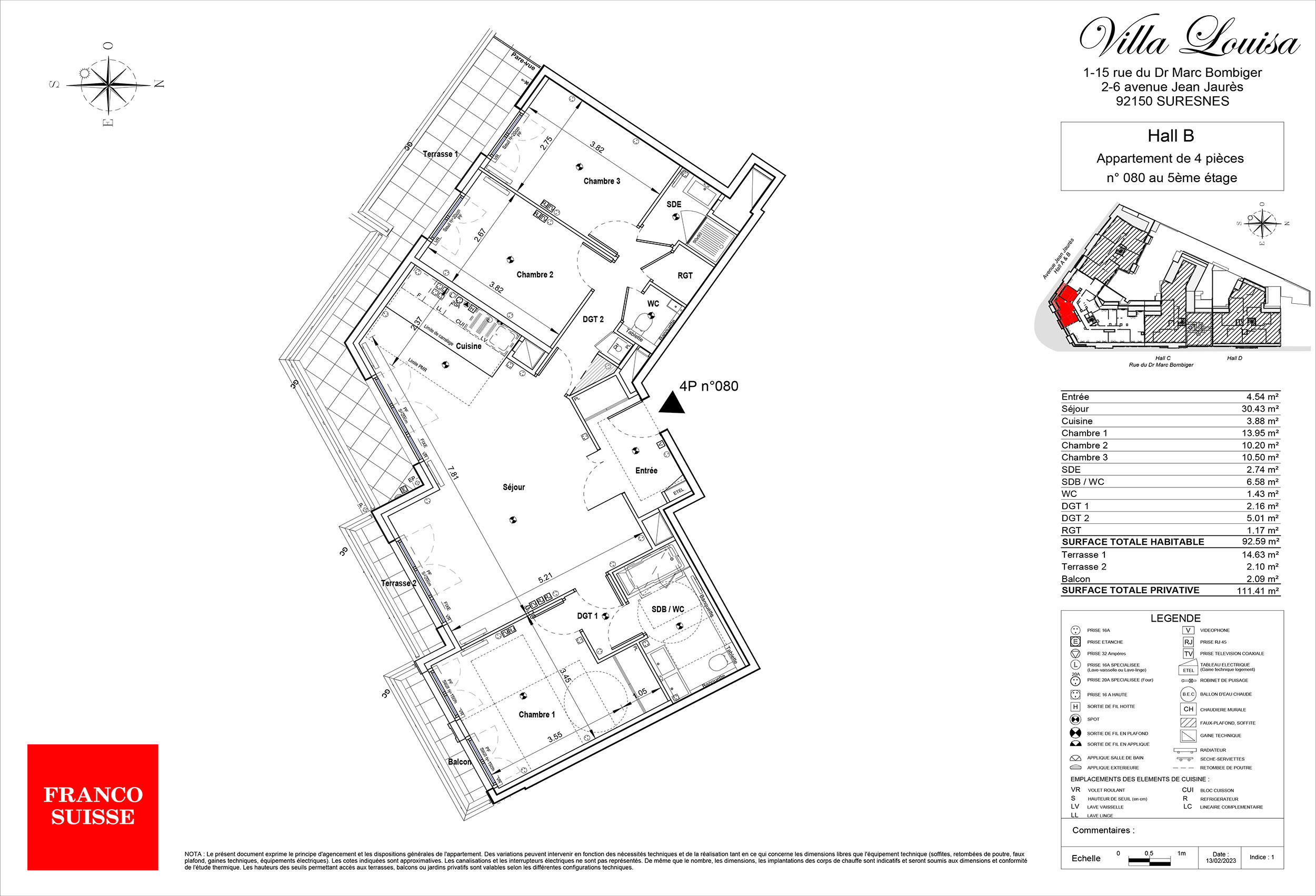 Suresnes - Villa Louisa - Lot b080