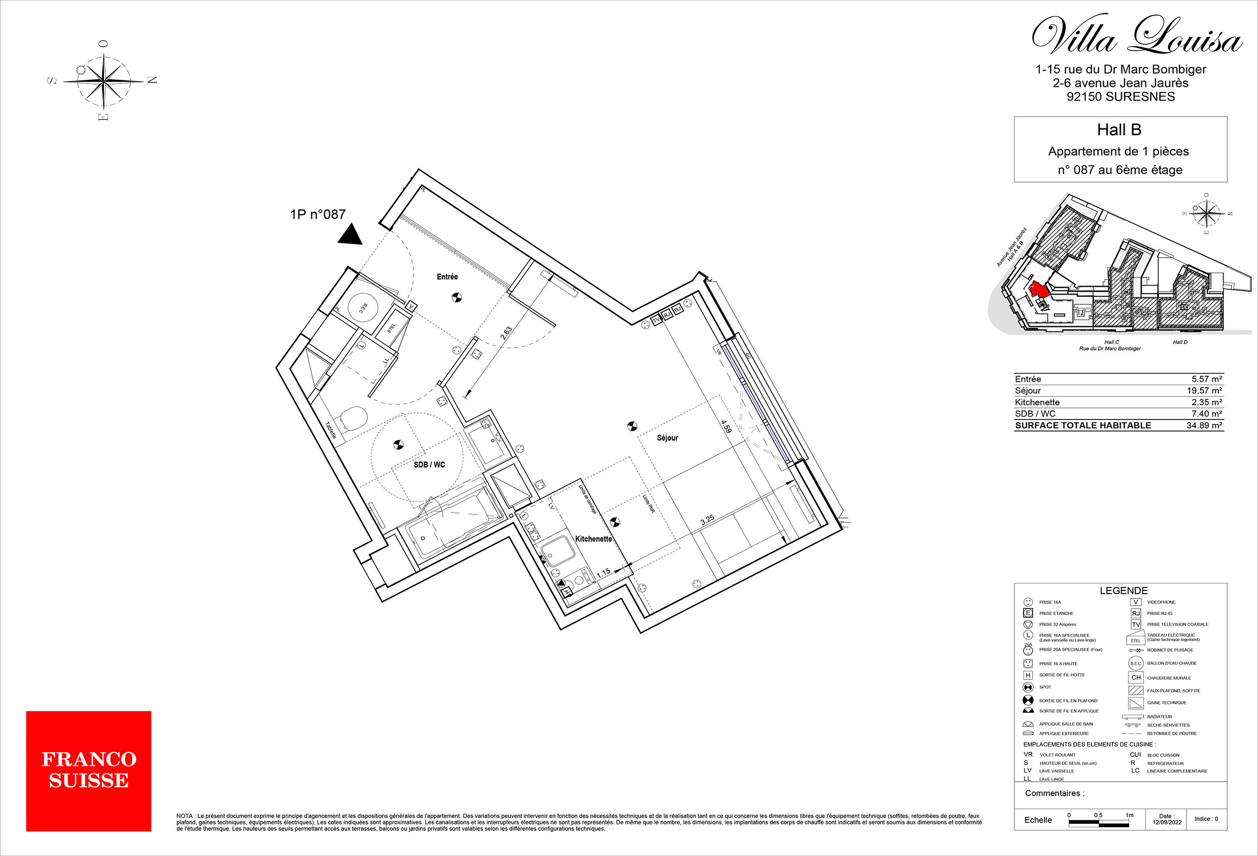 Suresnes - Villa Louisa - Lot b087