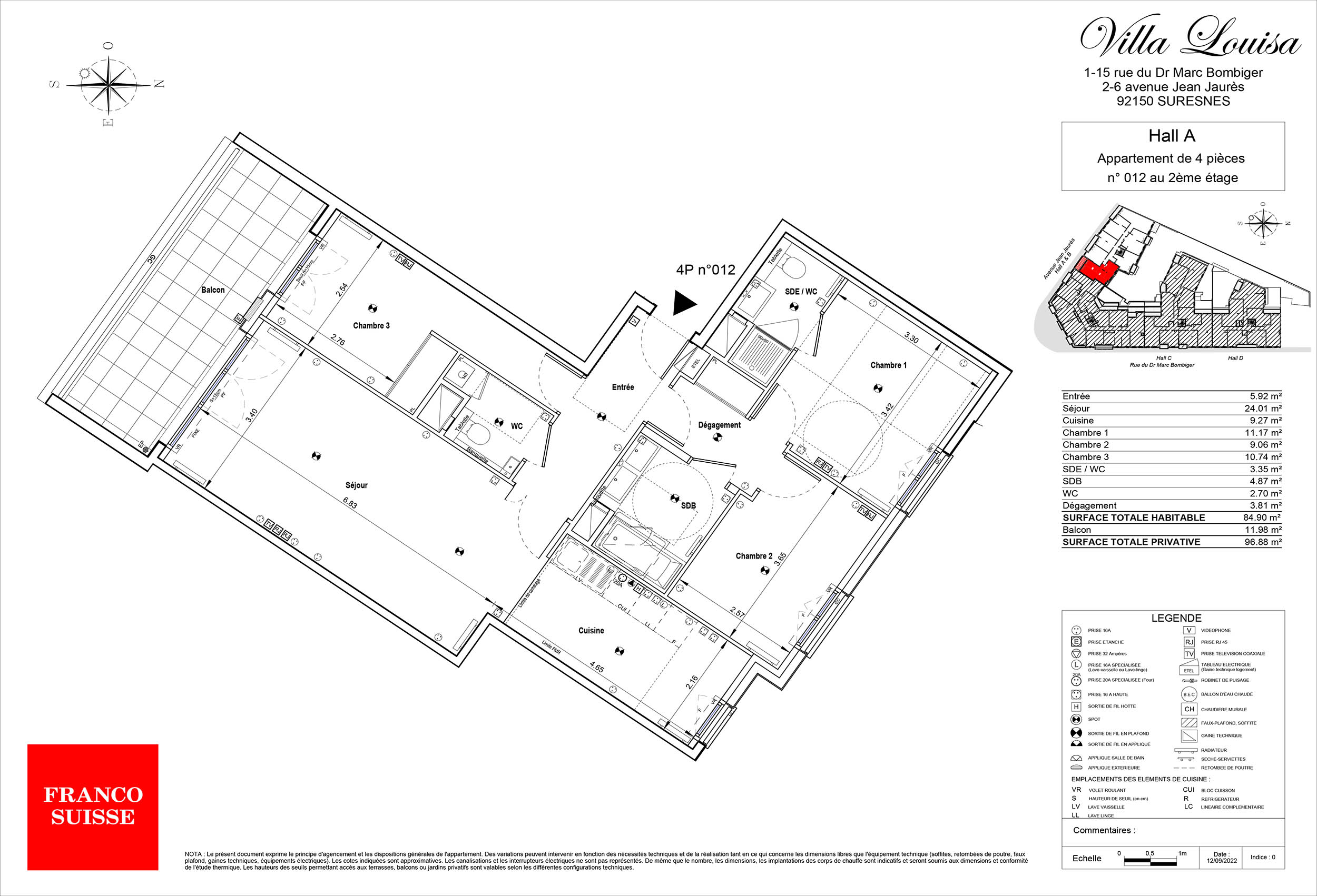 Suresnes - Villa Louisa - Lot a012