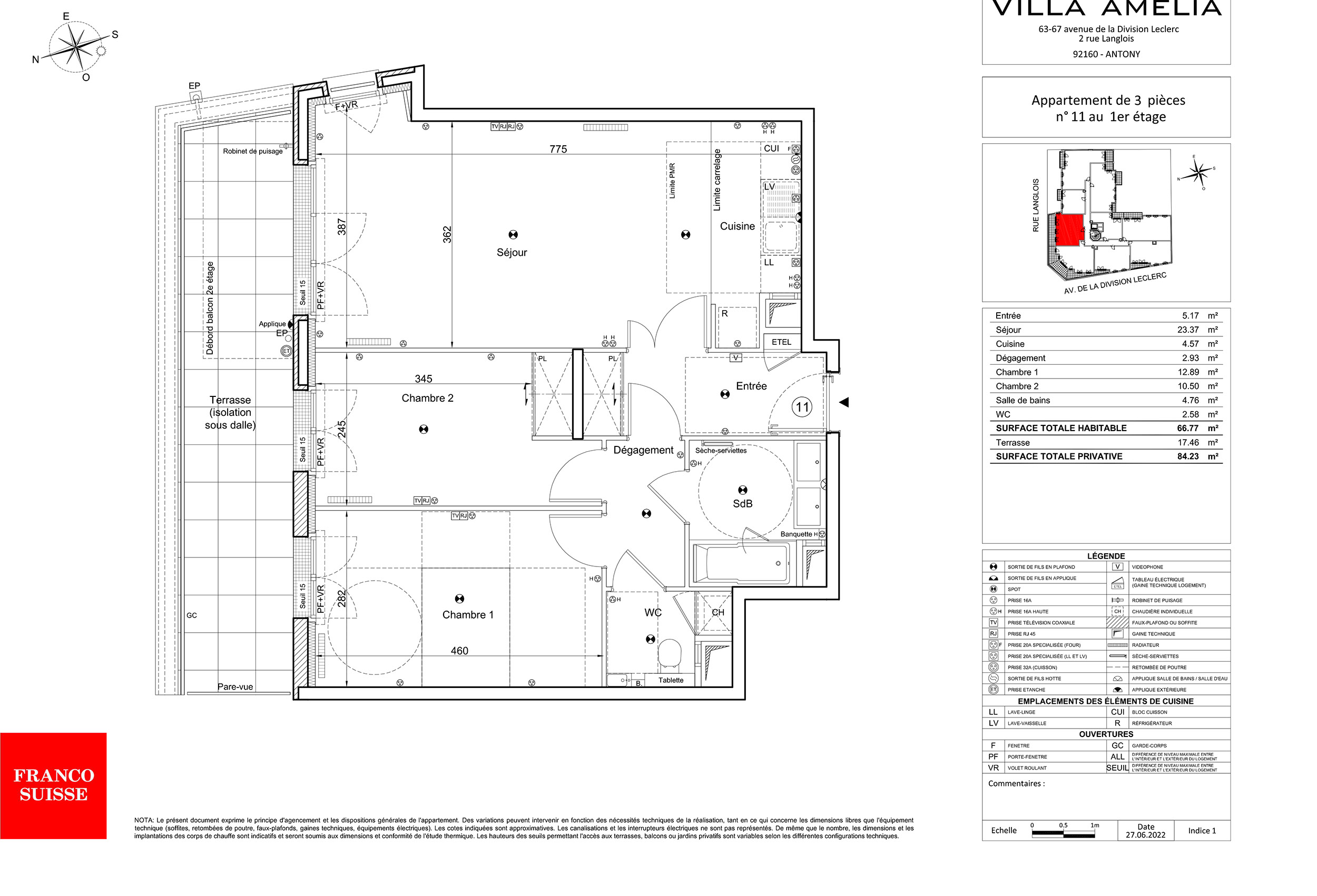 Antony - Villa Amélia - Lot 11