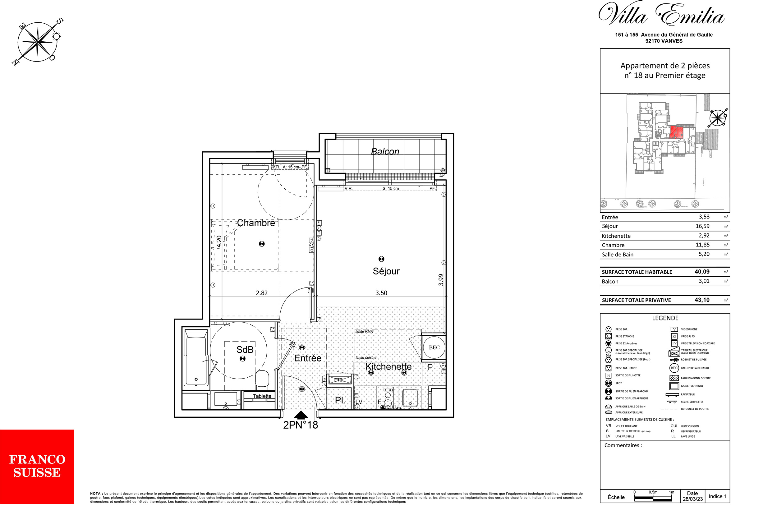 Vanves - Villa Emilia - Lot 18