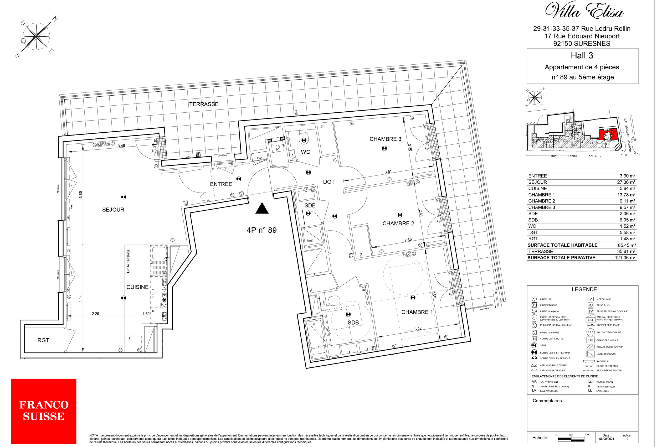 Suresnes - Villa Elisa - Lot 89